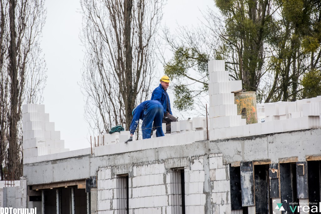 Trwa budowa przystani wioślarskiej