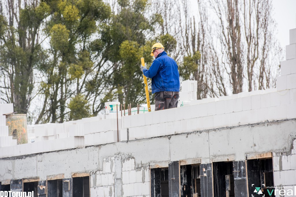 Trwa budowa przystani wioślarskiej