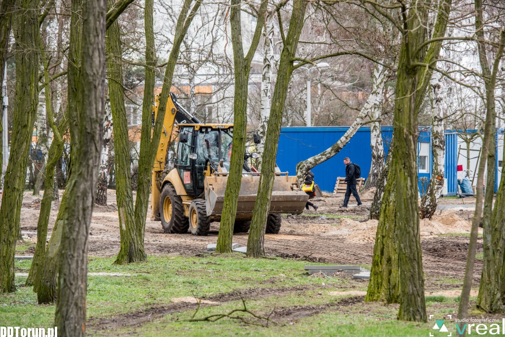 Park na Skarpie nabiera rumieńców