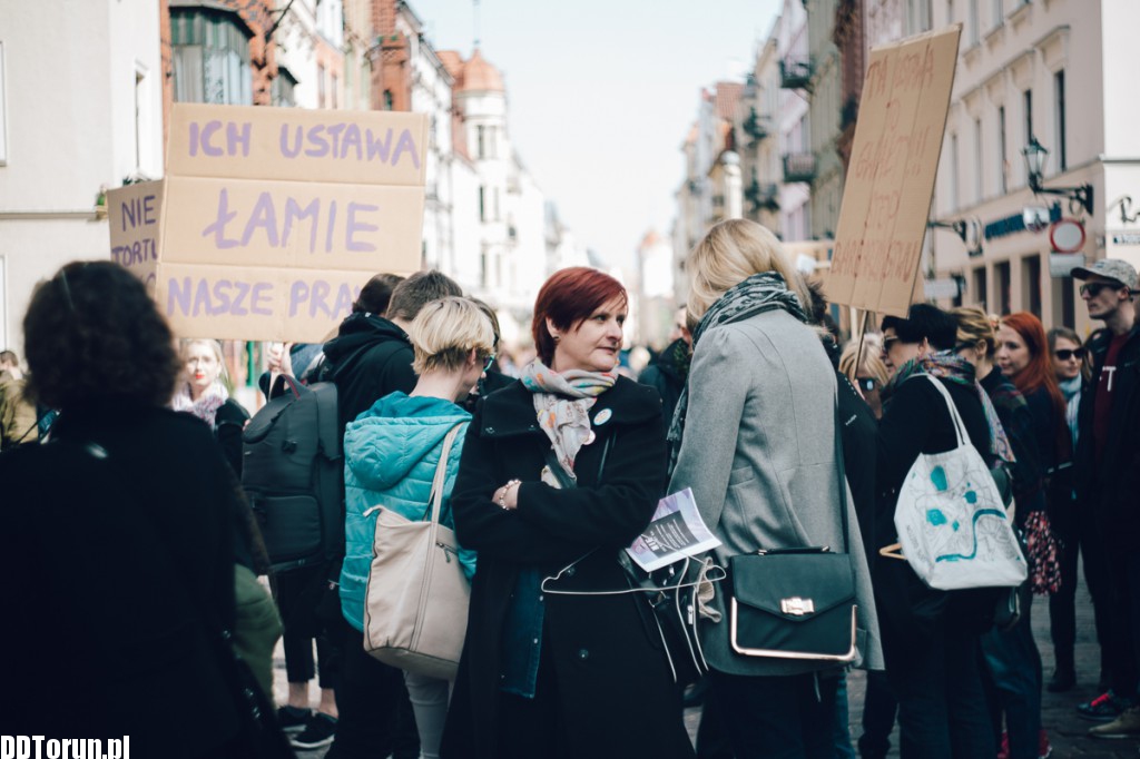 Protest przeciw zaostrzeniu ustawy antyaborcyjnej