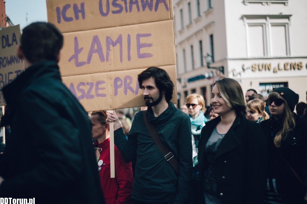 Protest przeciw zaostrzeniu ustawy antyaborcyjnej