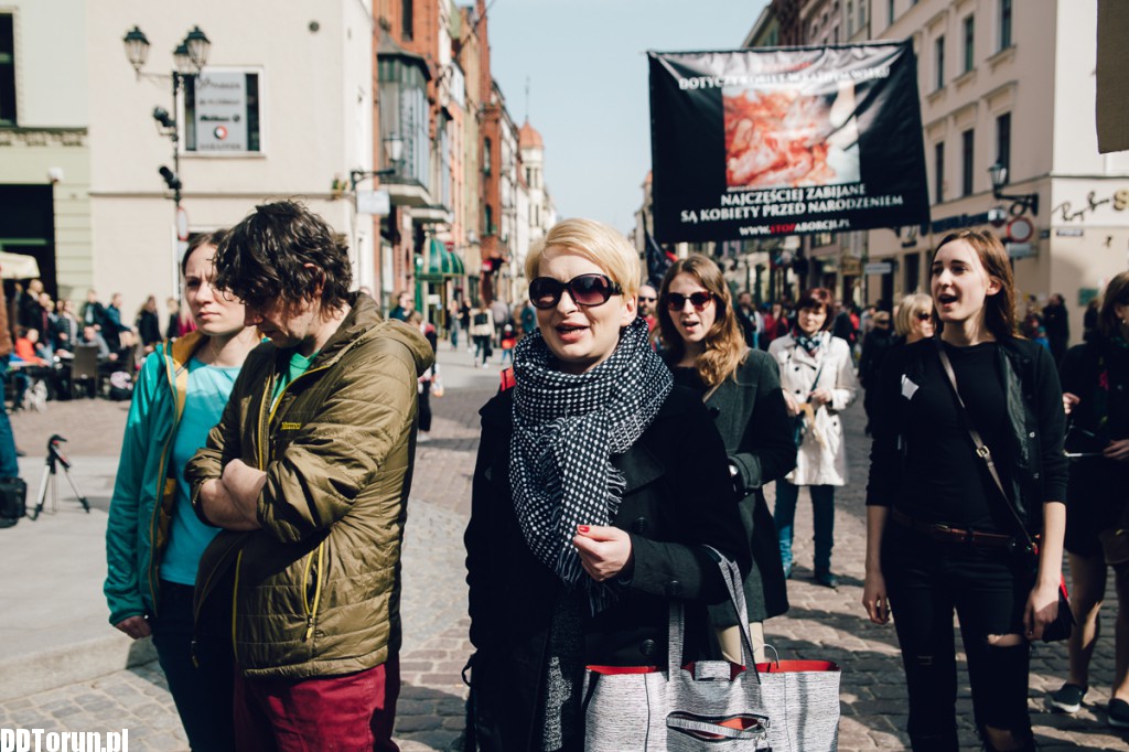 Protest przeciw zaostrzeniu ustawy antyaborcyjnej