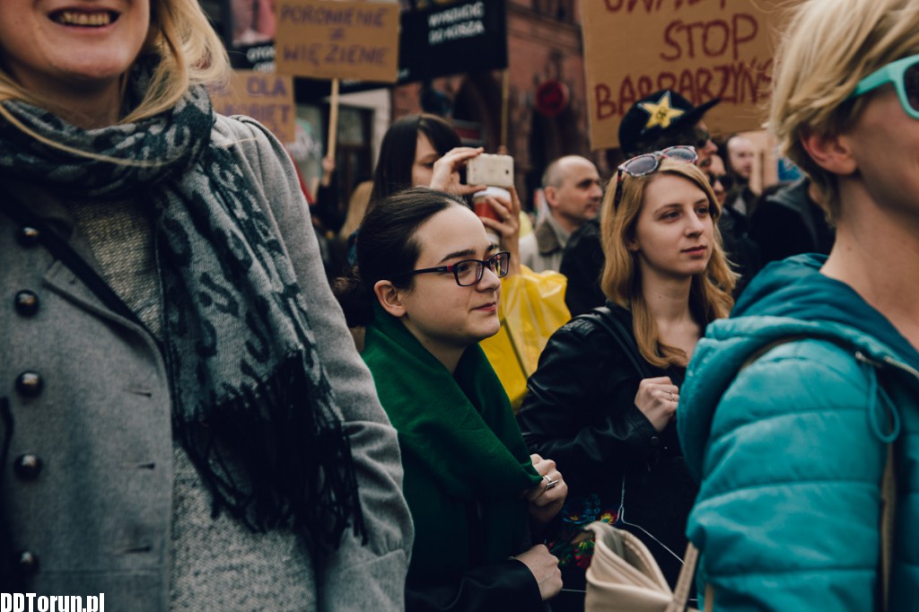 Protest przeciw zaostrzeniu ustawy antyaborcyjnej