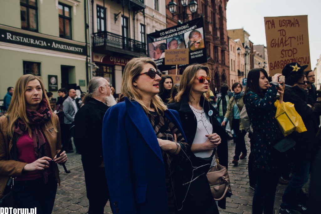 Protest przeciw zaostrzeniu ustawy antyaborcyjnej