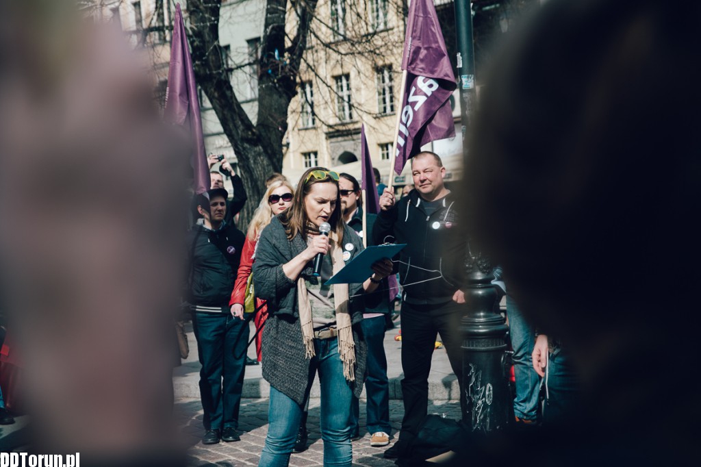 Protest przeciw zaostrzeniu ustawy antyaborcyjnej