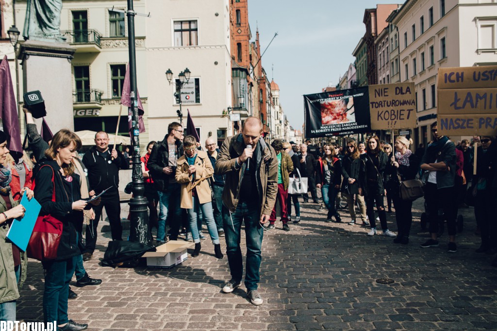 Protest przeciw zaostrzeniu ustawy antyaborcyjnej