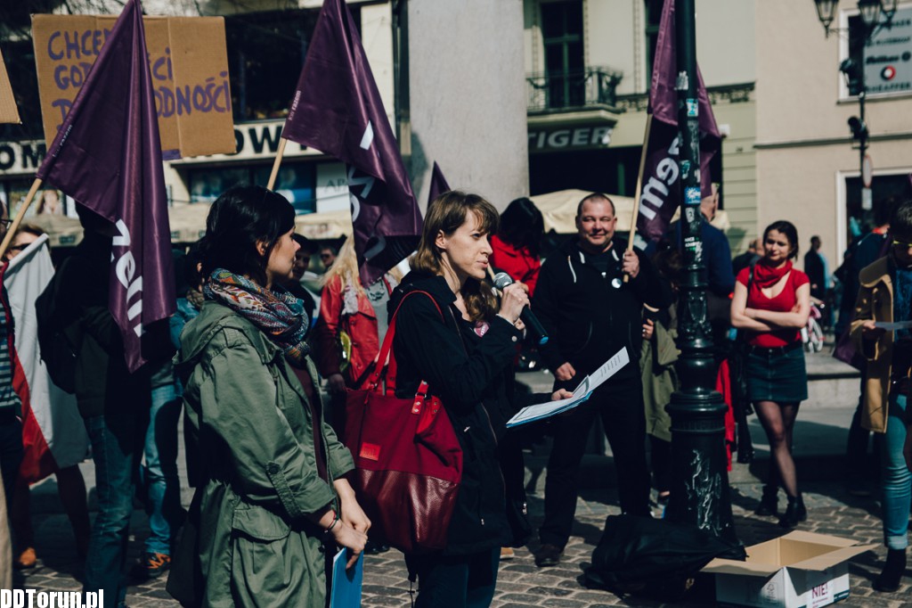 Protest przeciw zaostrzeniu ustawy antyaborcyjnej
