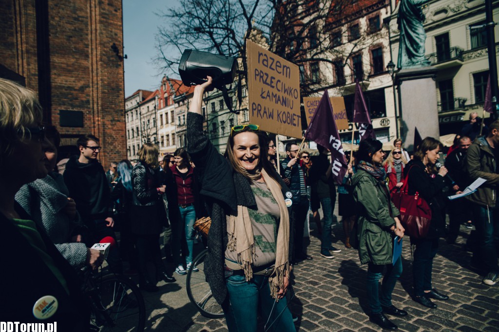 Protest przeciw zaostrzeniu ustawy antyaborcyjnej