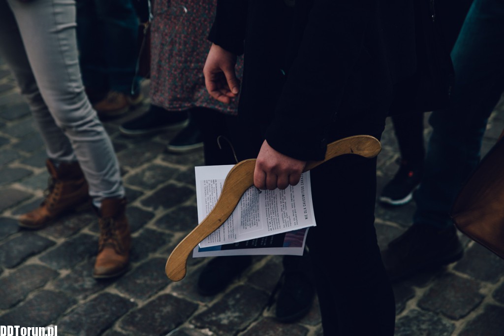 Protest przeciw zaostrzeniu ustawy antyaborcyjnej