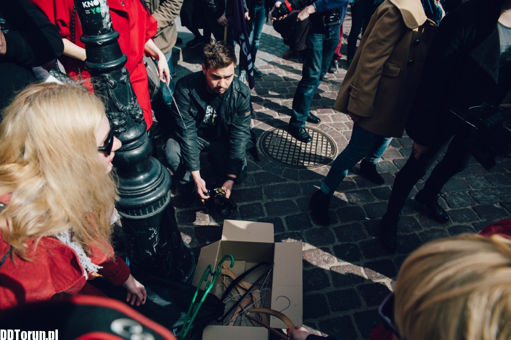 Protest przeciw zaostrzeniu ustawy antyaborcyjnej