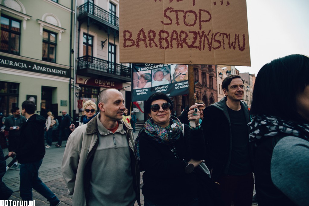 Protest przeciw zaostrzeniu ustawy antyaborcyjnej