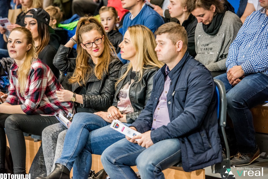 Kibice na meczu Polskiego Cukru Toruń