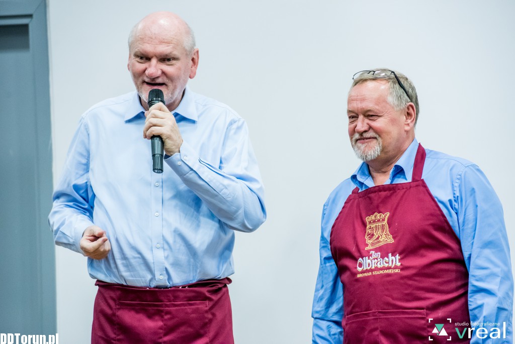 Przydent i rektor gotowali na festiwalu