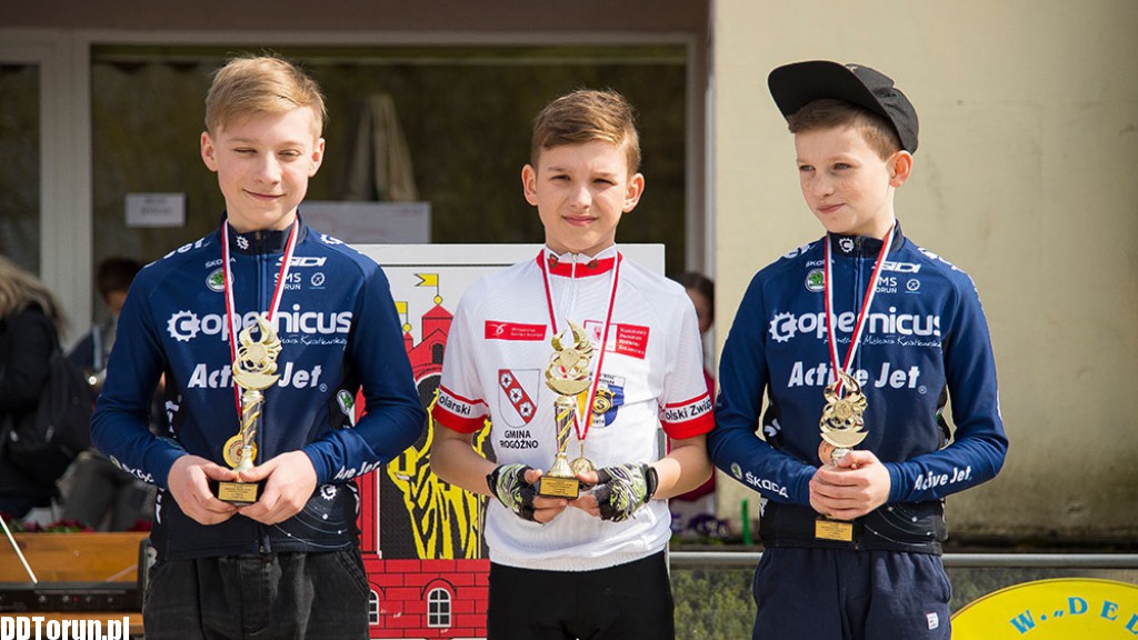 Młodzi kolarze Copernicusa w akcji