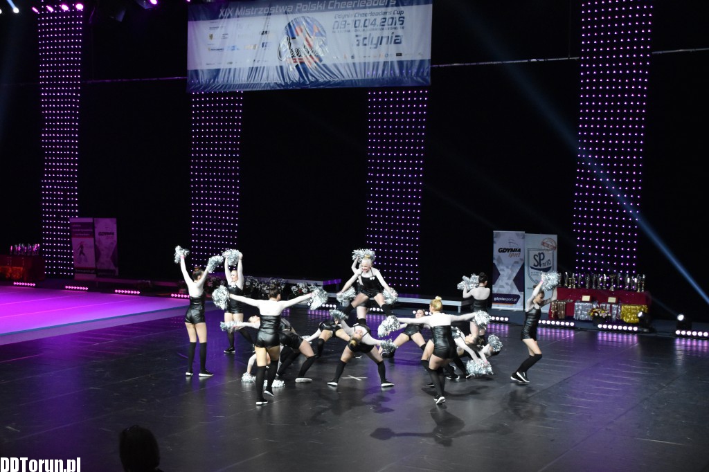 Cheerleaderki mistrzyniami Polski