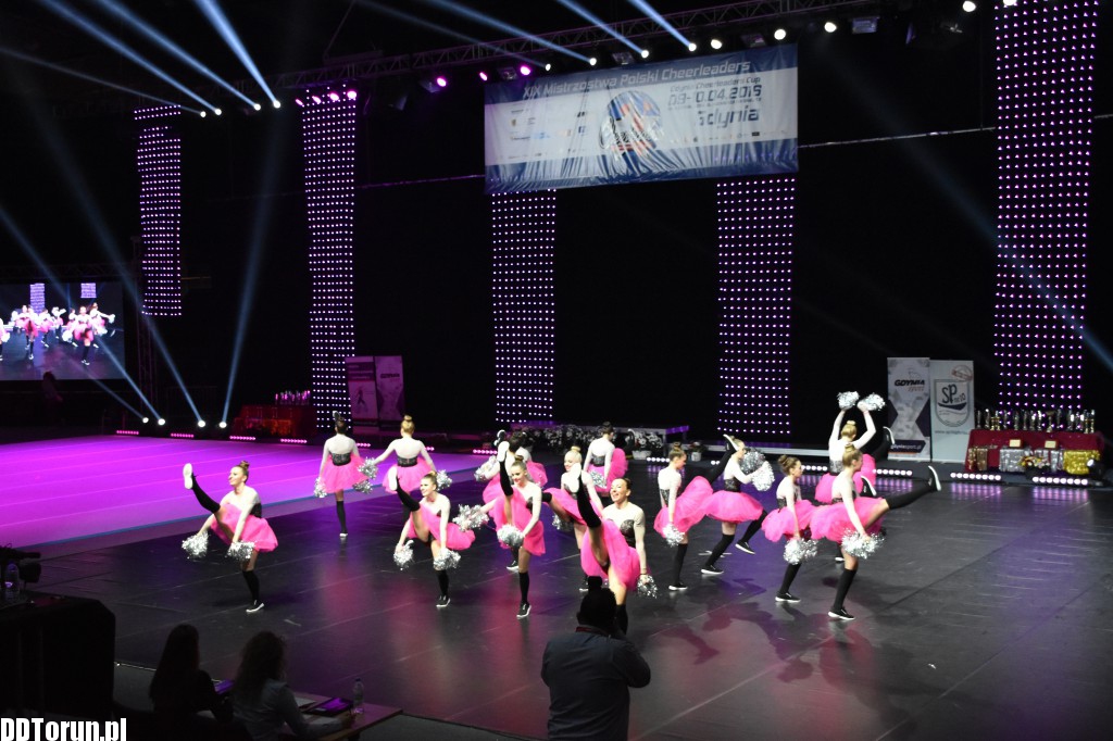 Cheerleaderki mistrzyniami Polski