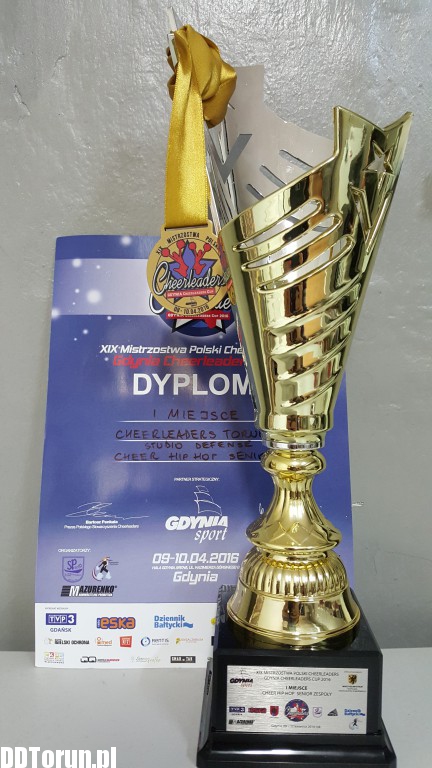 Cheerleaderki mistrzyniami Polski