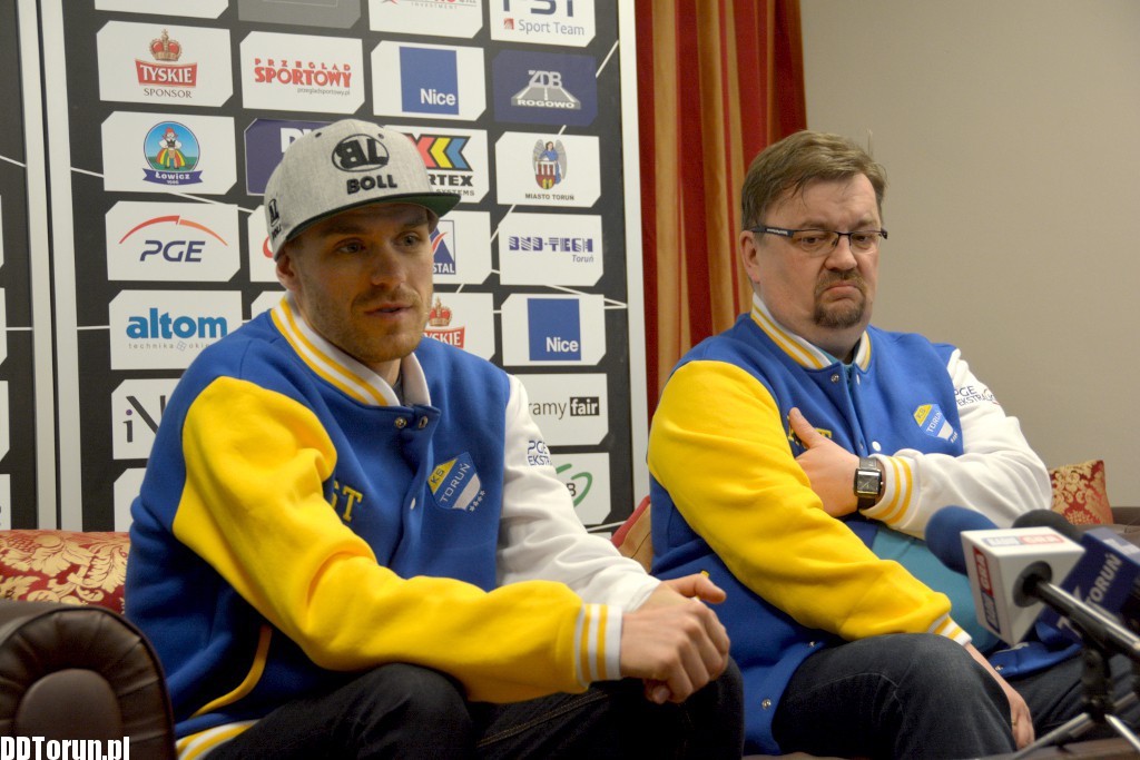 Konferencja przed meczami Get Well Toruń