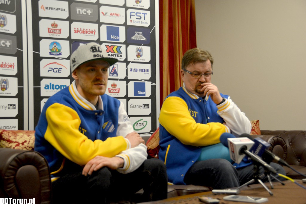Konferencja przed meczami Get Well Toruń