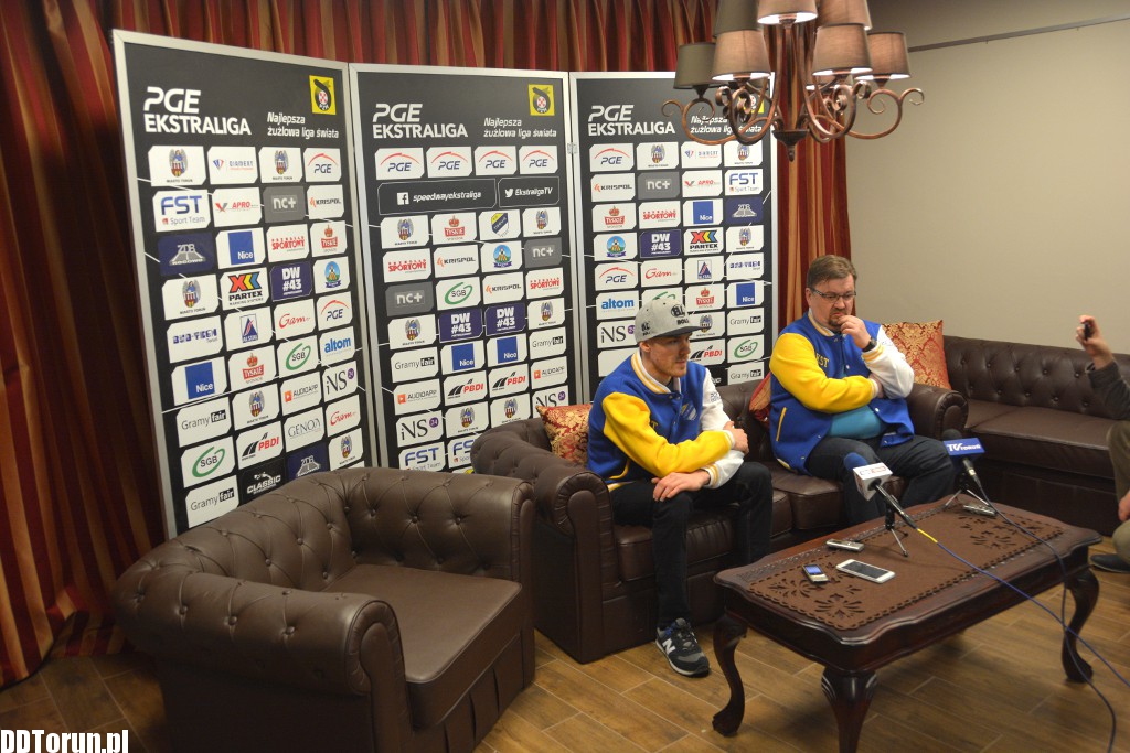 Konferencja przed meczami Get Well Toruń