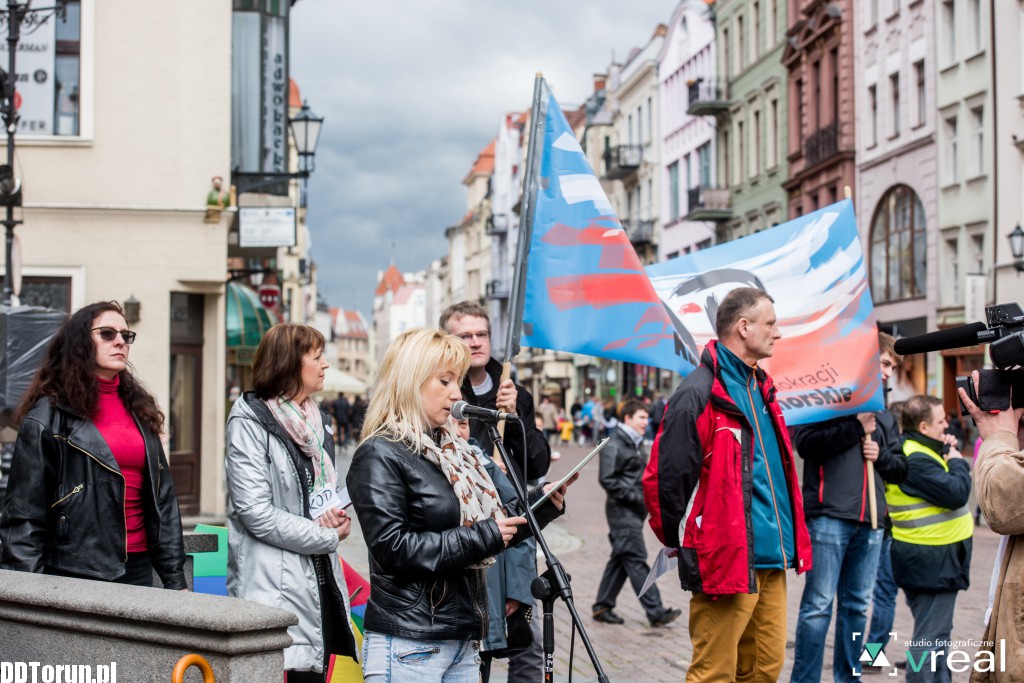 Protest przeciw zakazowi aborcji