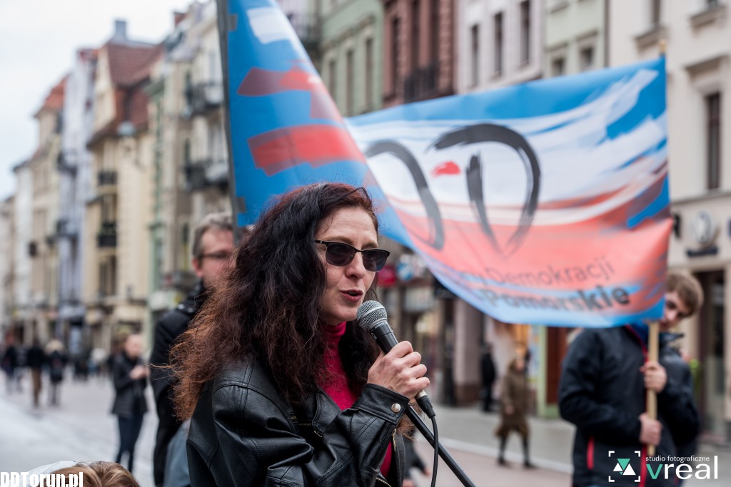 Protest przeciw zakazowi aborcji