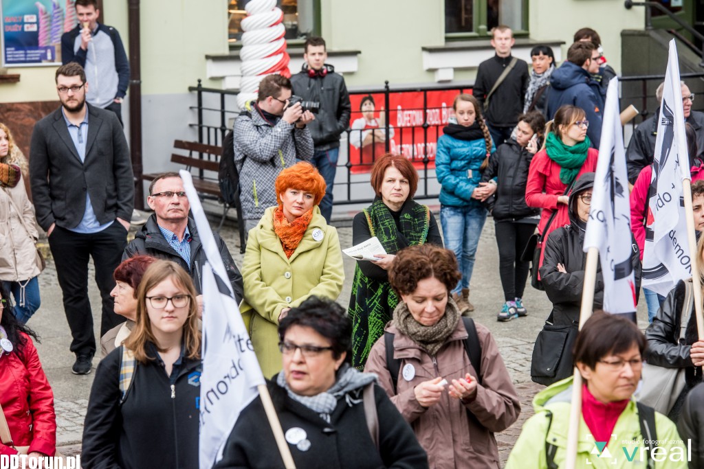 Protest przeciw zakazowi aborcji