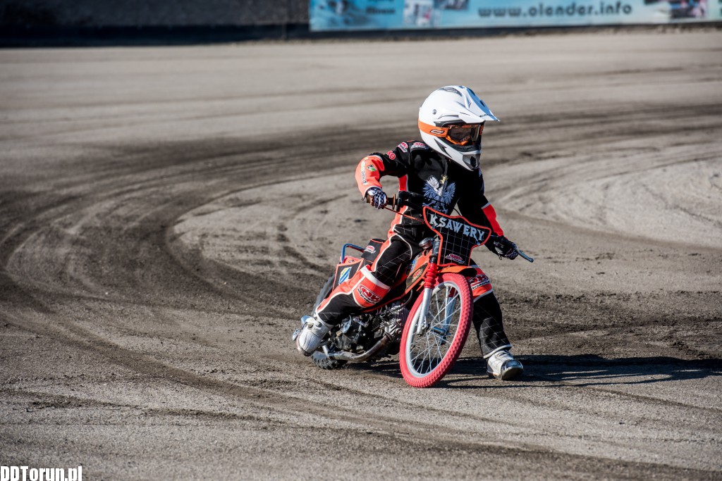 Trening żużlowców Stali Toruń