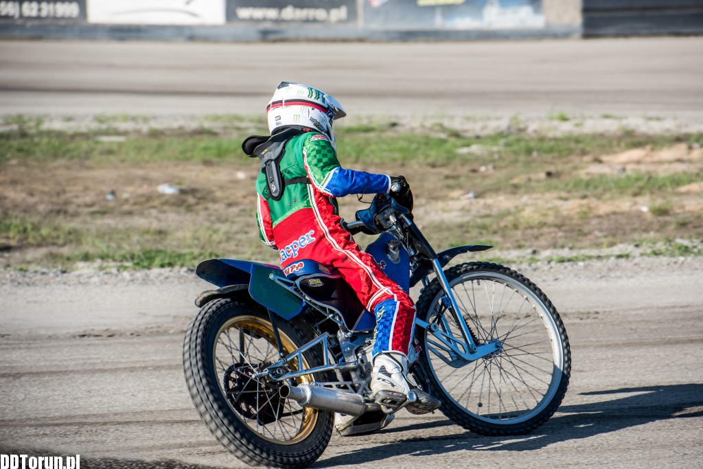 Trening żużlowców Stali Toruń
