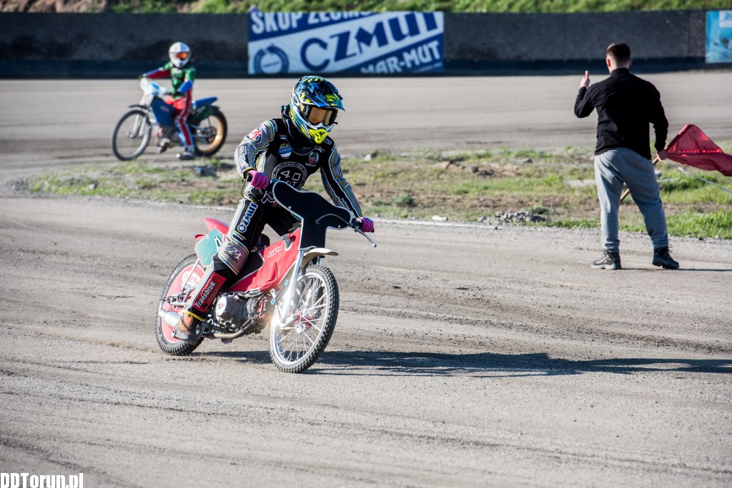Trening żużlowców Stali Toruń