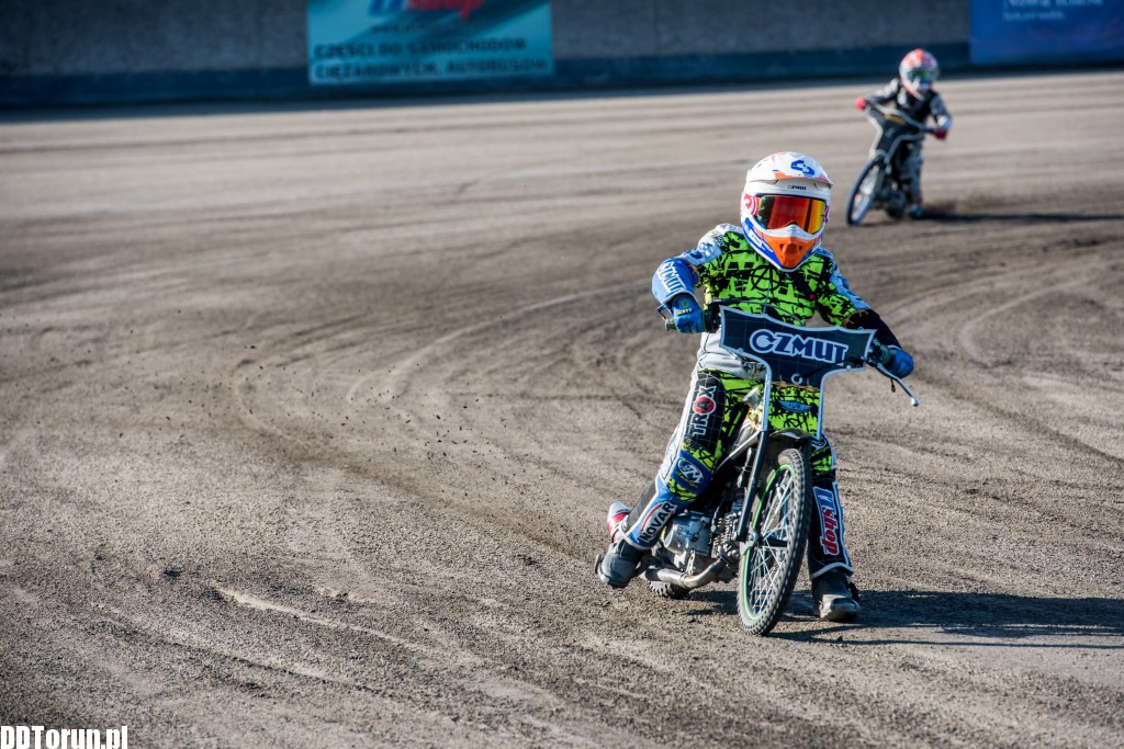 Trening żużlowców Stali Toruń