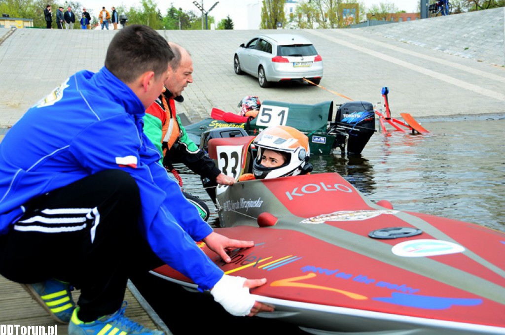 Trening przed motorowodnymi ME