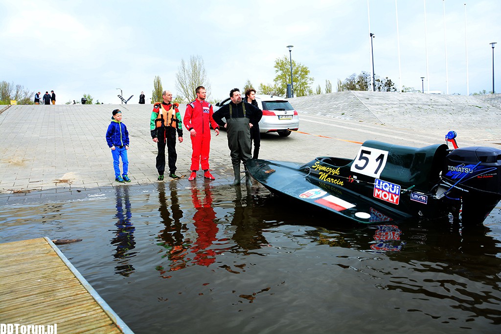 Trening przed motorowodnymi ME