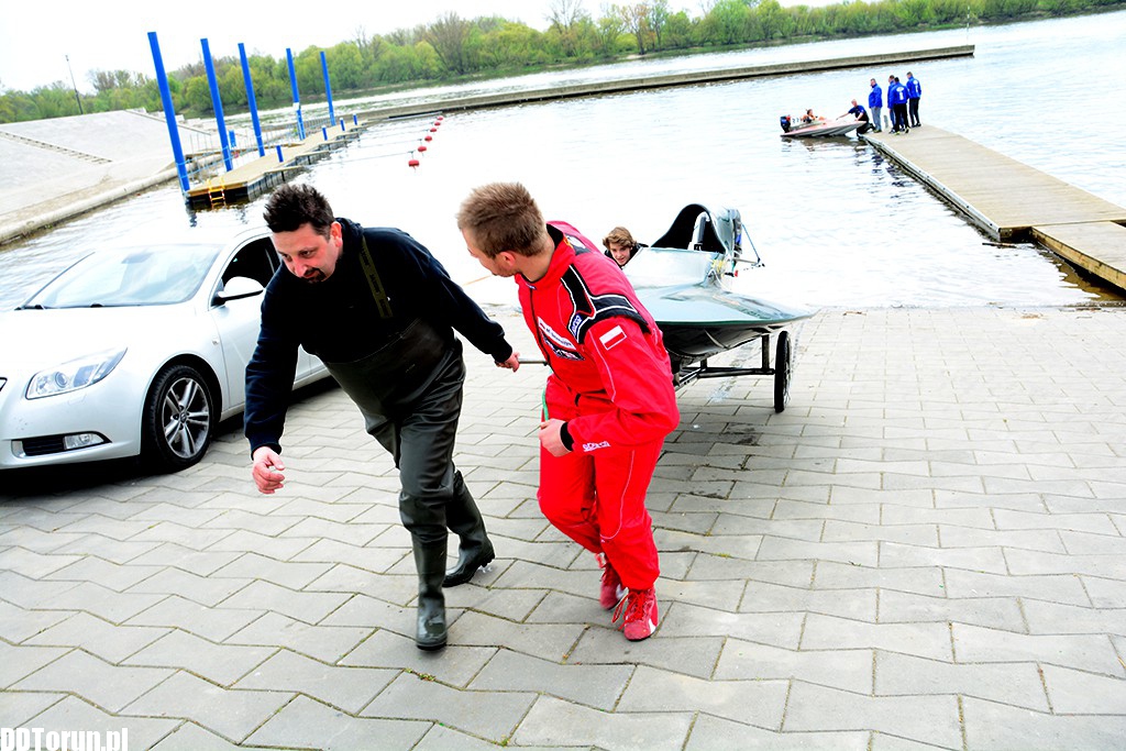 Trening przed motorowodnymi ME