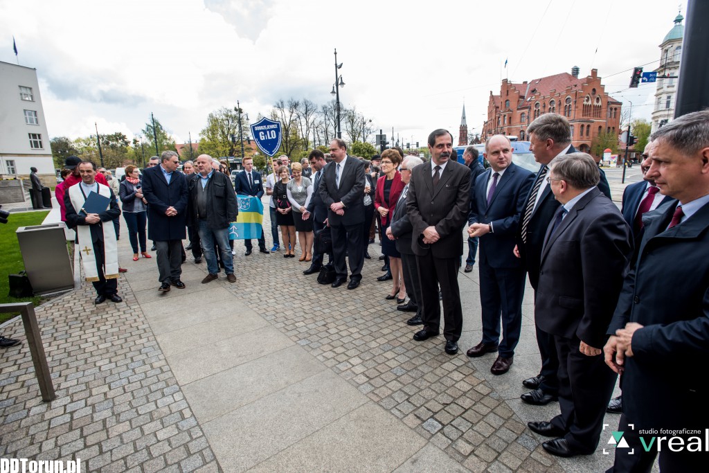 Uroczyste odsłonięcie tablicy
