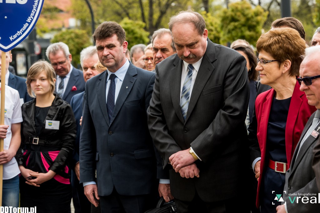 Uroczyste odsłonięcie tablicy