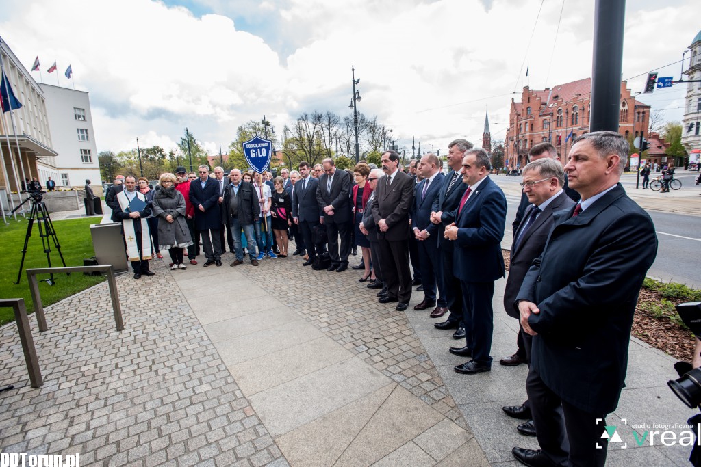 Uroczyste odsłonięcie tablicy