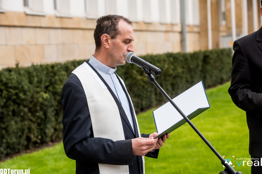 Uroczyste odsłonięcie tablicy