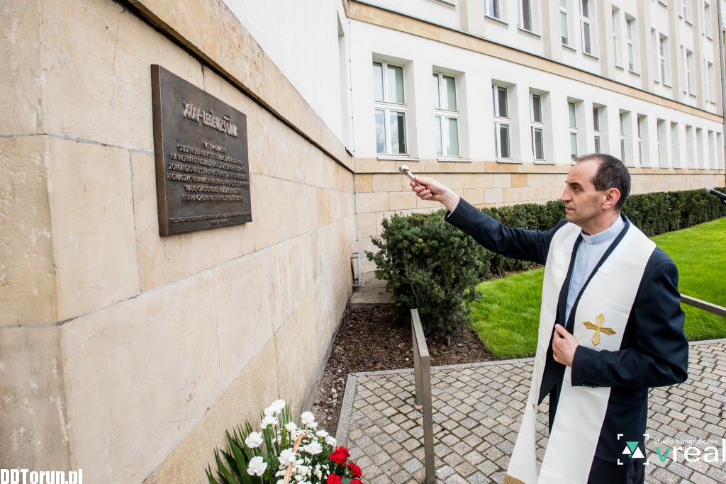 Uroczyste odsłonięcie tablicy