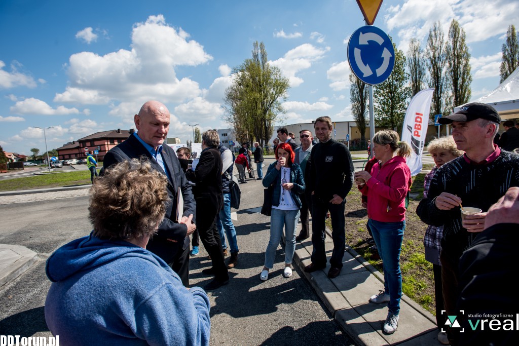 Oficjalne otwarcie ul. Pod Dębową Górą