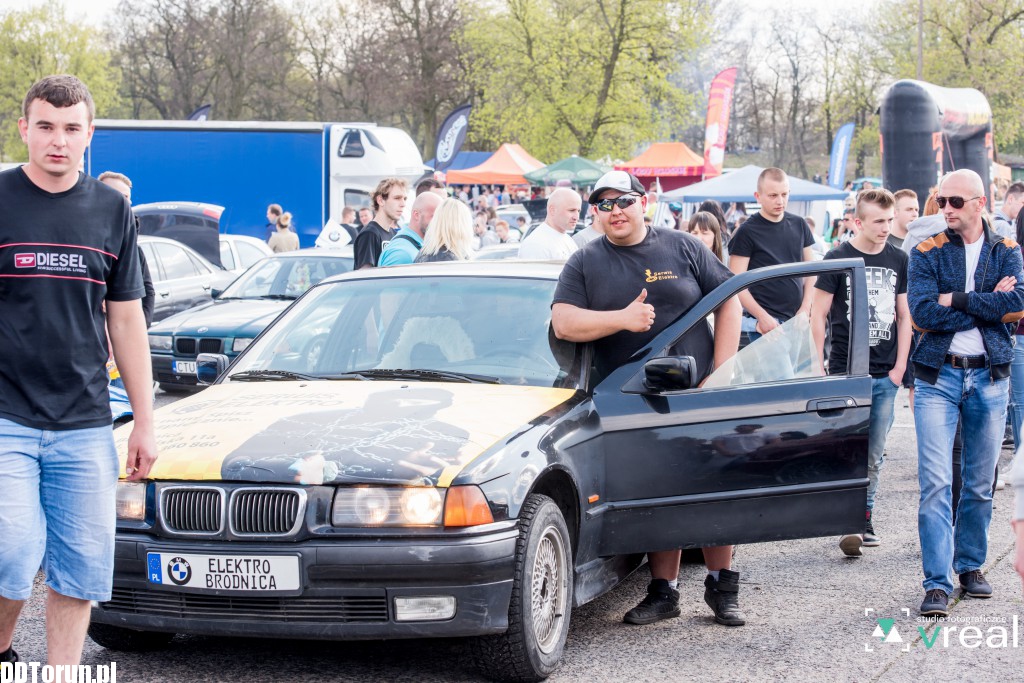 Zlot samochodów marki BMW w Toruniu