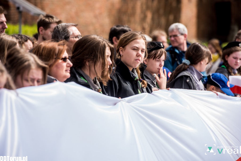 Świętowanie po toruńsku w bieli i czerwieni