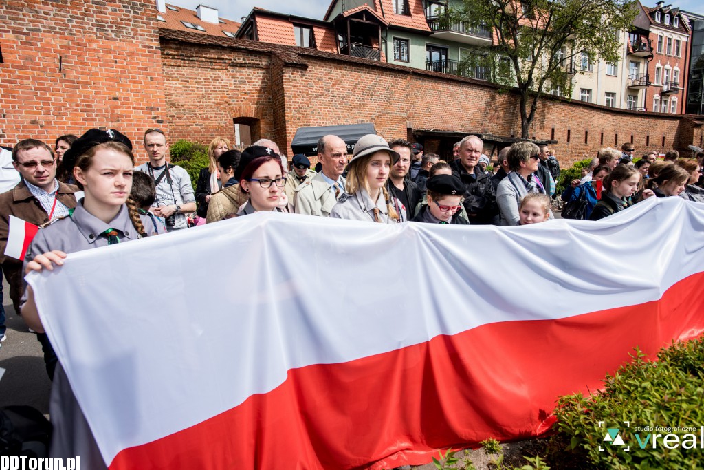 Świętowanie po toruńsku w bieli i czerwieni
