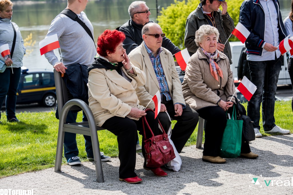 Świętowanie po toruńsku w bieli i czerwieni