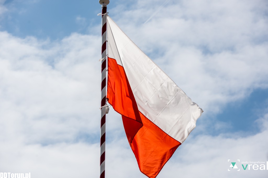 Świętowanie po toruńsku w bieli i czerwieni