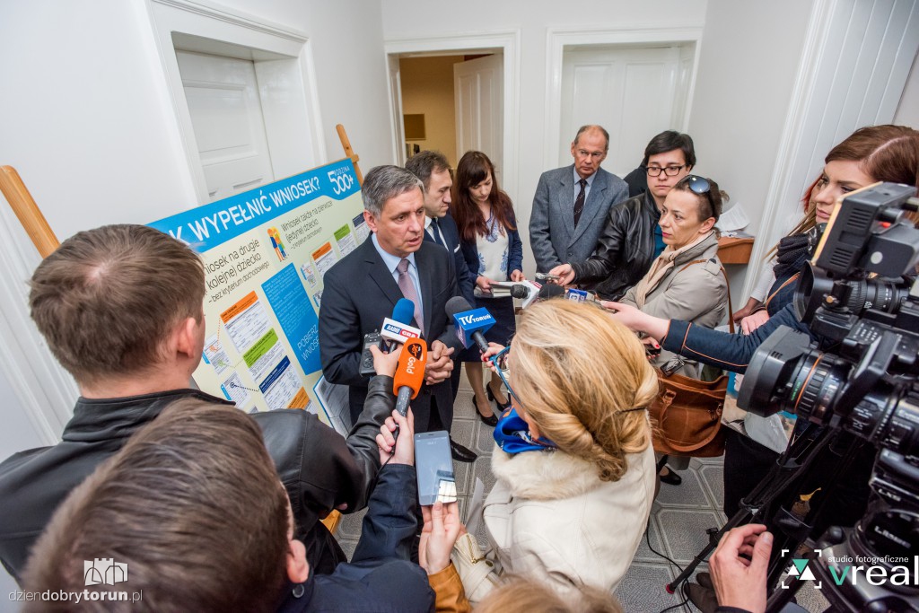 Władze miasta w MOPR podsumowują 500+