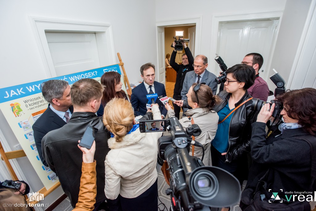 Władze miasta w MOPR podsumowują 500+