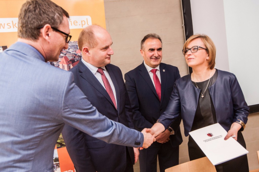 Podpisanie umów w CKK Jordanki