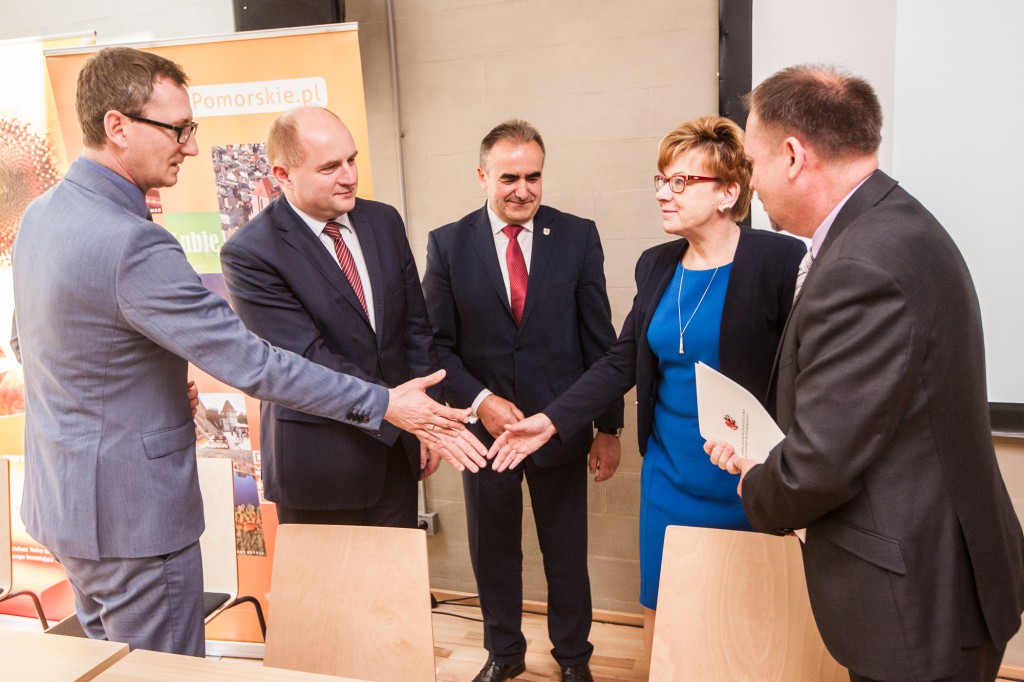 Podpisanie umów w CKK Jordanki
