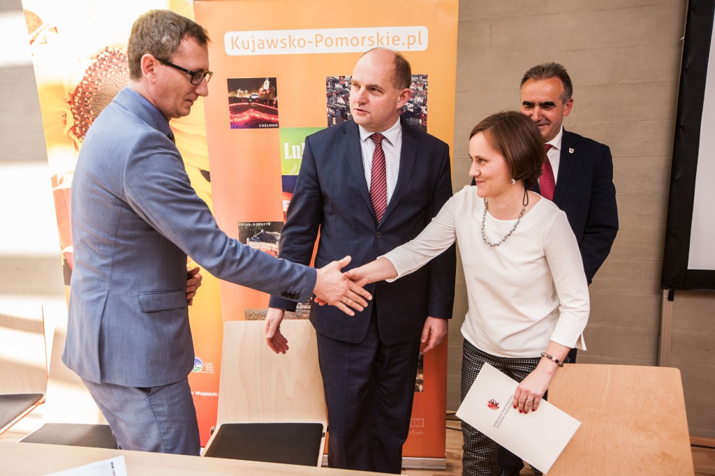 Podpisanie umów w CKK Jordanki